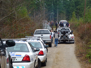 Arrests - Wilson Creek Forest - Massive RCMP Response called on by Community Forest